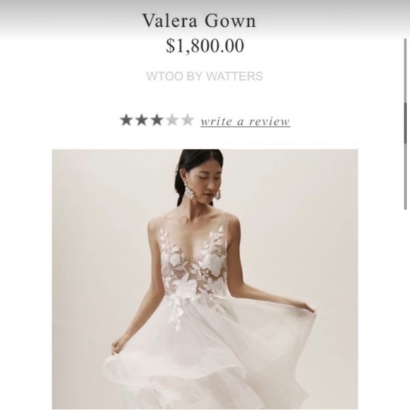 Bhldn Valera sample gown - Picture 7 of 16